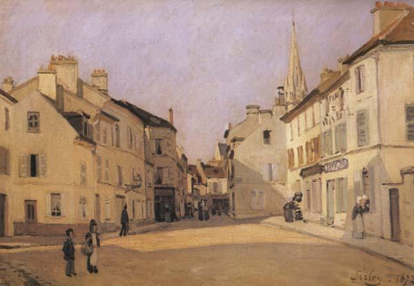 Alfred Sisley Square in Argenteuil oil painting picture